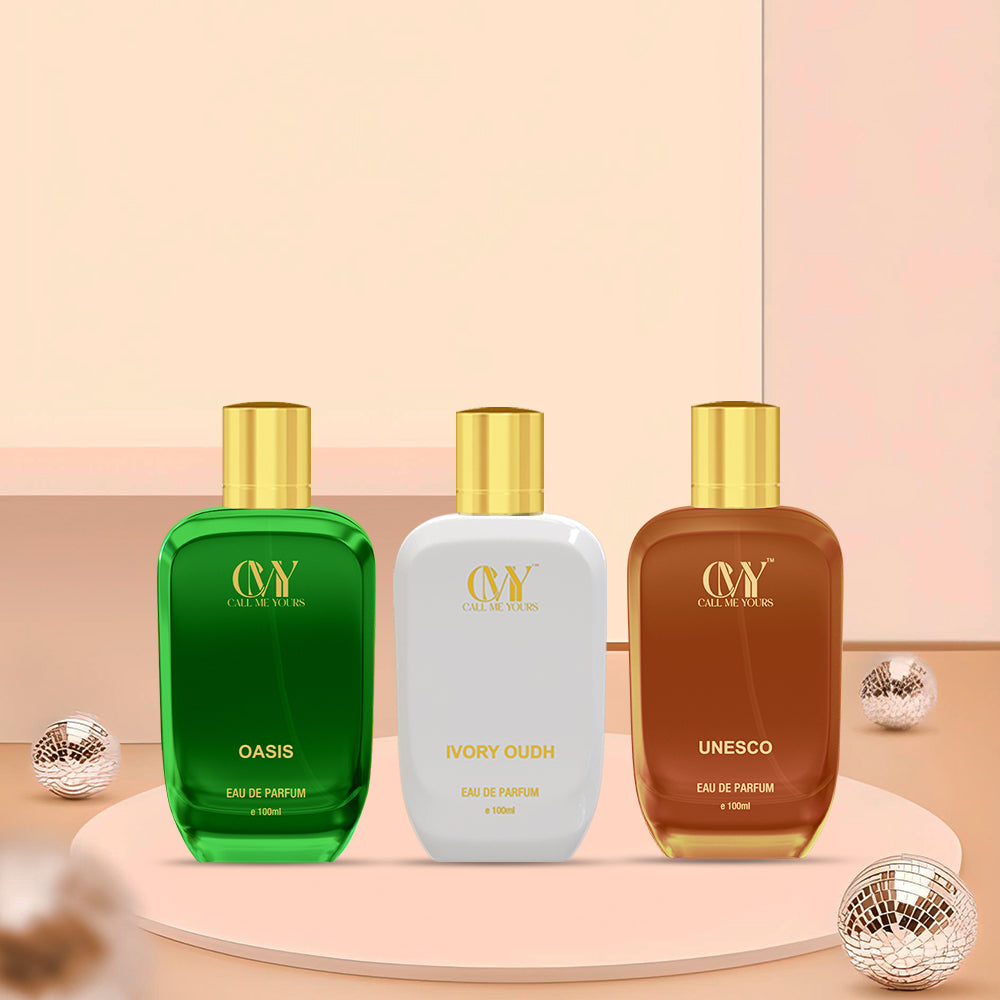 CMY Oasis, Ivory Oudh & Unesco Perfume (Combo pack of 3)