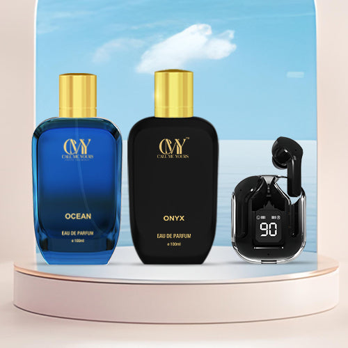 CMY Onyx + Ocean Perfume + Earbuds (Black)