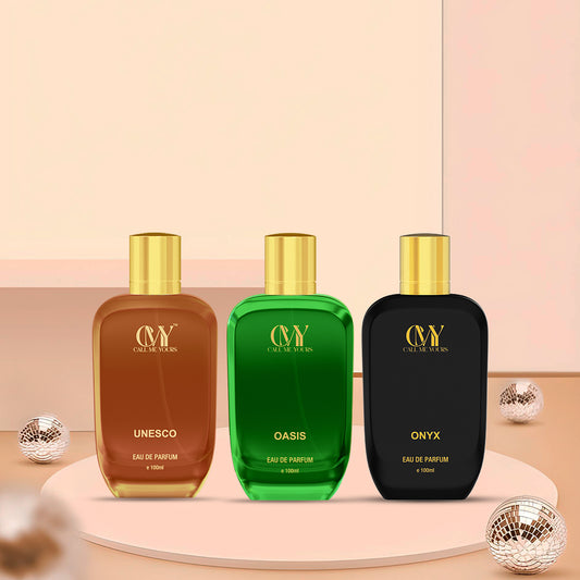 CMY Unesco, Oasis & Onyx Perfume (Combo pack of 3)
