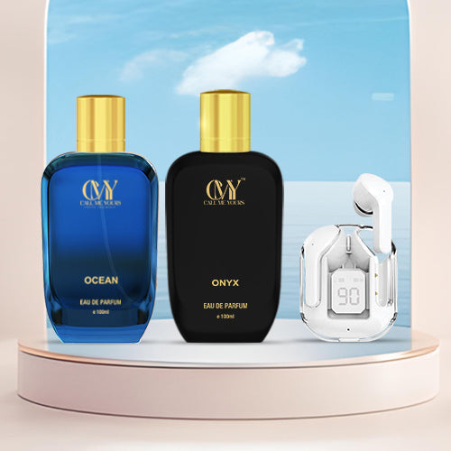 CMY Ocean + Onyx Perfume + Earbuds (White)